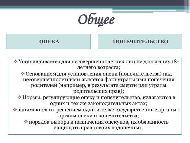 Попечительство — это что такое Органы попечительства Попечительство — это что такое Органы попечительства